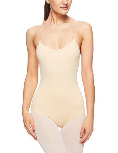 Capezio 3565 W Bratek - Maillot para Mujer, 3565, Mujer, Color Color Carne, tamaño Small