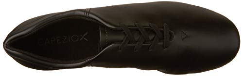 Capezio 443c Zapato de Grifo para Mujer, Mujer, Zapato de claqué, 443C-BLK11M, Negro, 9 UK Child