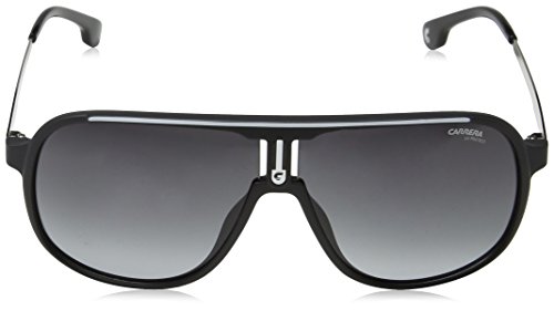 Carrera 1007/S 9O 003 Gafas de Sol, Negro (Matt Black/Dark Grey SF), 62 Unisex Adulto