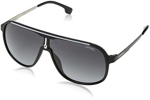 Carrera 1007/S 9O 003 Gafas de Sol, Negro (Matt Black/Dark Grey SF), 62 Unisex Adulto