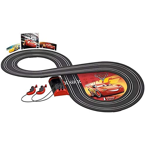 Carrera First - Disney Pixar Cars Circuito de Coches de Dinoco Cruz Ramirez, Pista de 2.4m