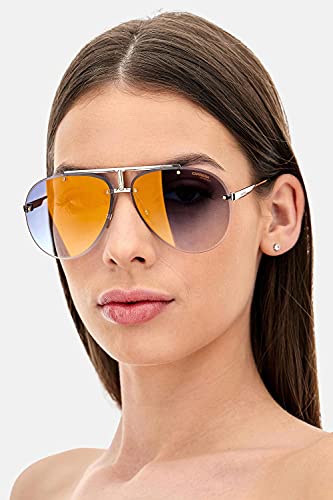 Carrera Gafas de sol 1032 / S 2M2 / KM Gafas de sol unisex color Gris dorado tamaño de lente 62 mm