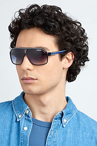 Carrera Grand Prix 2 08 T5C Gafas de Sol, Negro (Black Crystal Blue/Dark Blue Gradient), 64 Unisex Adulto