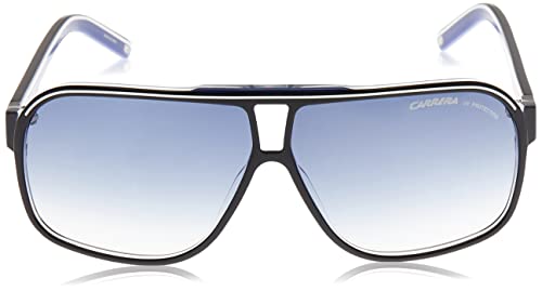 Carrera Grand Prix 2 08 T5C Gafas de Sol, Negro (Black Crystal Blue/Dark Blue Gradient), 64 Unisex Adulto