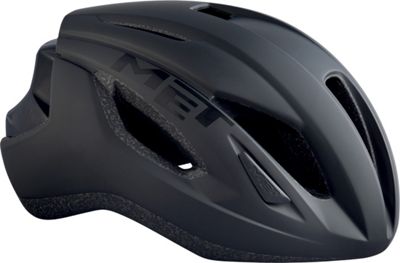 Casco MET Strale - Negro, Negro