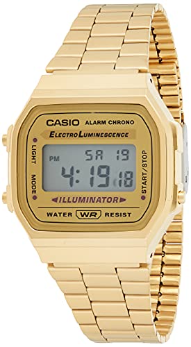 Casio Collection A168WG-9EF, Reloj Unisex, Oro