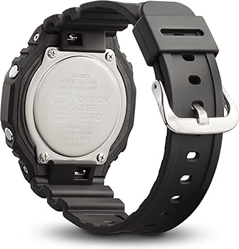 Casio Reloj Analógico-Digital para Unisex Adulto de Cuarzo con Correa en Caucho GA-2100-1AER