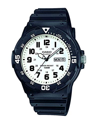 Casio Reloj Analogico para Hombre de Cuarzo con Correa en Resina MRW-200H-7BVEF