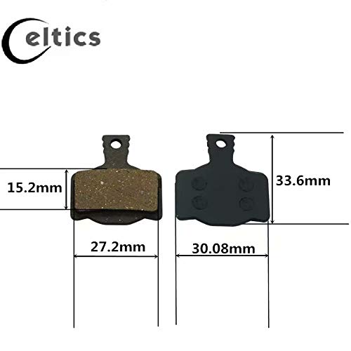 Celtics Semi-Metal Disc Brake Pads For Magura DK-17 MT2 MT4 MT6 MT8 Bike Brake Pads Bike Pads 4 Pairs