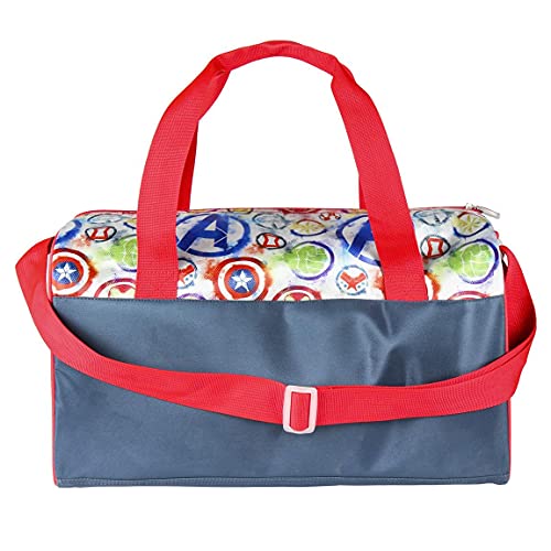 Cerdá CRD-2100003011 - Bolsa Grande de Deporte The Avangers infantil - Licencia Oficial de Marvel Studios, Multicolor