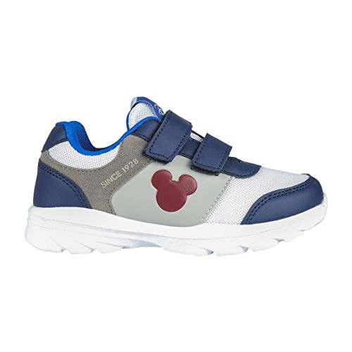 CERDÁ LIFE'S LITTLE MOMENTS Deportiva Suela Ligera Mickey, Zapatillas Niño, Blanco (Blanco C01), 29