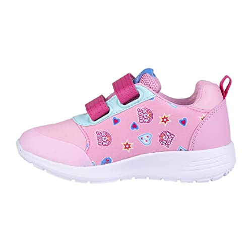 CERDÁ LIFE'S LITTLE MOMENTS Zapatillas de Verano con Velcro de Peppa Pig para Facilitar Ponerselas Muy Ligeras, Rosa, 27 EU