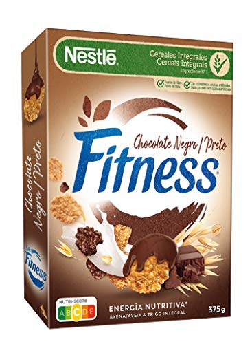 Cereales Nestlé Fitness Chocolate Negro - 1 paquete de 375 g