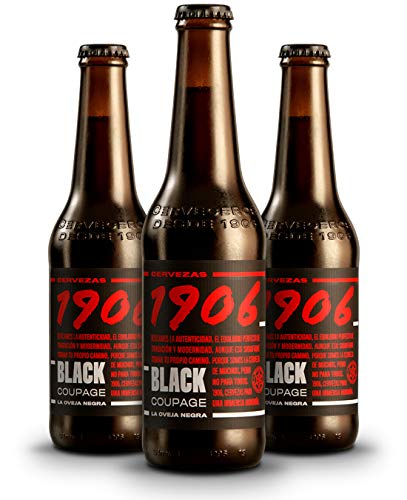 Cerveza 1906 Black Coupage - Paquete de 24 x 330 ml - Total: 7920 ml