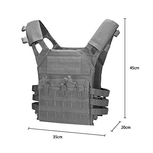 Chaleco Táctico para Exteriores Multifunción MOLLE Expansión Y Conveniente Entrenamiento Militar COS Ejercicios De Combate Chaleco JPC,A