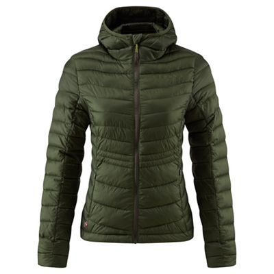 Chaqueta con capucha de plumón micro sintético de mujer Föhn SS21 - Verde - UK 10, Verde