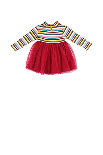 Charanga VRAYARUL Vestido, listado, 9-12 para Bebés