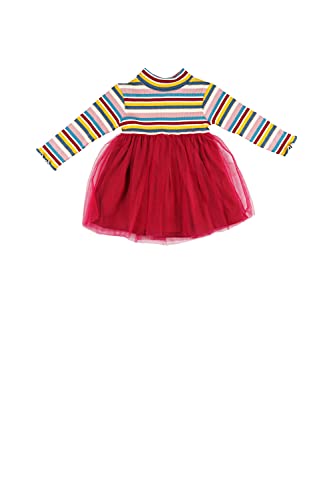 Charanga VRAYARUL Vestido, listado, 9-12 para Bebés