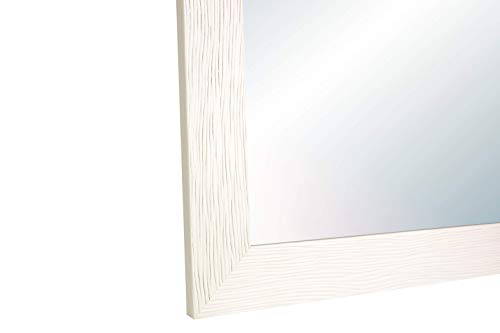 Chely Intermarket, Espejo de Pared Cuerpo Entero 35x100cm (43x108cm) Blanco/Mod-146, Ideal para salón, Comedor, Dormitorio y oficinas. Fabricado en España. Material Madera.(146-35x100-4,15)