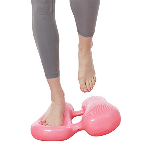 Chnzyr Mini Stepper Multifuncional, Compacto Y Portátil Fitness Twister, Stepper Inflado para Masaje De Pies Y Ejercicio De Piernas