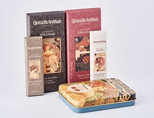 Chocolate Amatller Regalo Original (Caja Regalo de Chocolates Carteles 266gr) Variados