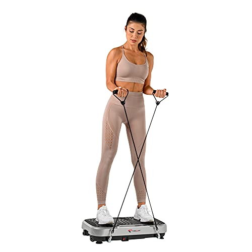 Christopeit Sport Vibro 3000 - Plataforma vibratoria (20 niveles de velocidad, desarrollo muscular, coordinación, metabolismo de grasa)