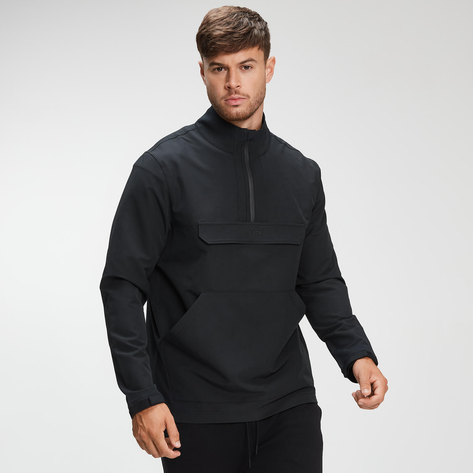 Chubasquero Essentials para hombre - Negro - XL