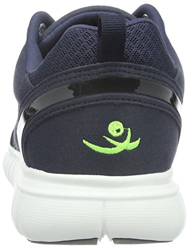 Chung Shi Duxfree Nassau Kids, Zapatos bajos con cordones, Unisex niños, Azul (Marino/Lima), 30 EU