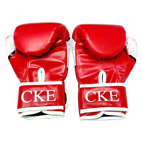 CKE - Guantes de boxeo para niños, niñas y jóvenes, de 5 a 12 años, guantes de boxeo de entrenamiento para saco de boxeo Kickboxing Muay Thai