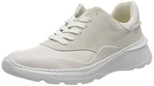 Clarks Sprintlitelace, Zapatillas Mujer, Blanco, 40 EU