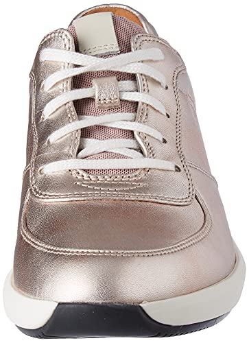 Clarks Un Rio Sprint, Zapatillas Mujer, Platino, 39 EU