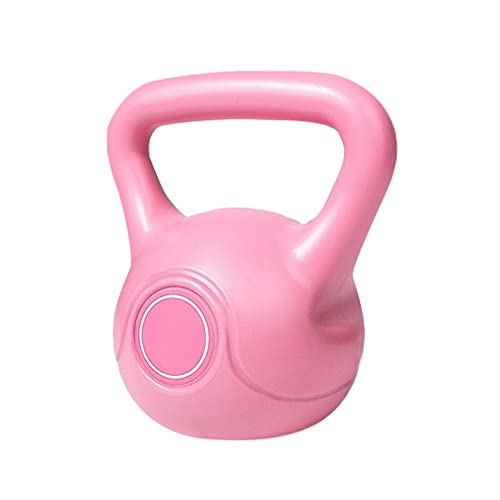 CLISPEED Formación Kettlebell Mujeres Equipo de Ejercicio: 2Kg Fuerza de Entrenamiento con Mancuernas Pink Fitness Equipo de Fitness para El Hogar Gimnasio Liquidación Entrenamiento