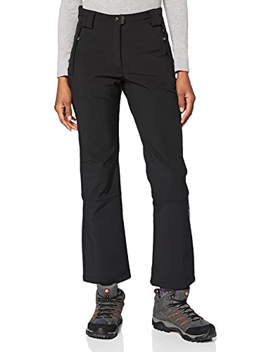 CMP Hose Softshell - Pantalones para mujer, Negro, S