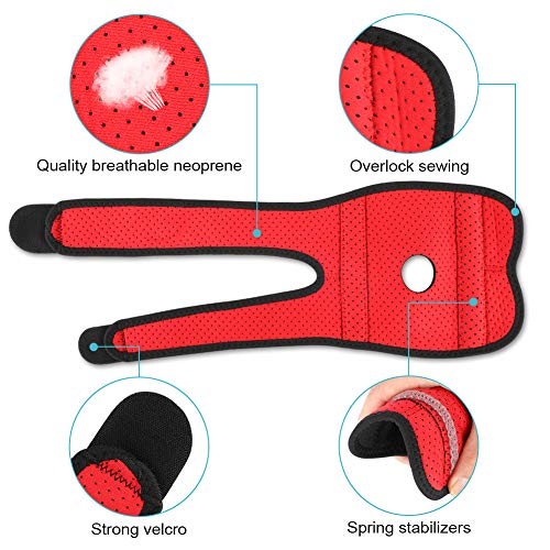 Codera Deportivas, Codera para Tendinitis Codo con Estabilizadores Dobles de Resortes, Codo Golf Ajustable, Codo Tenista, Compresión de Codo para Esguince Artritis, Codera para Epicondilitis