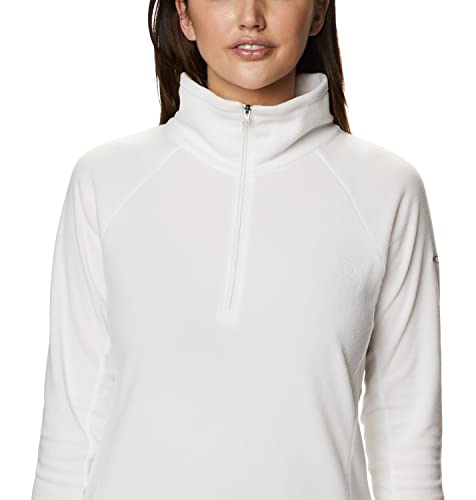 Columbia Glacial IV 1/2 Zip Forro Polar con Media Cremallera, Mujer, Sea Salt, S