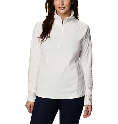 Columbia Glacial IV 1/2 Zip Forro Polar con Media Cremallera, Mujer, Sea Salt, S