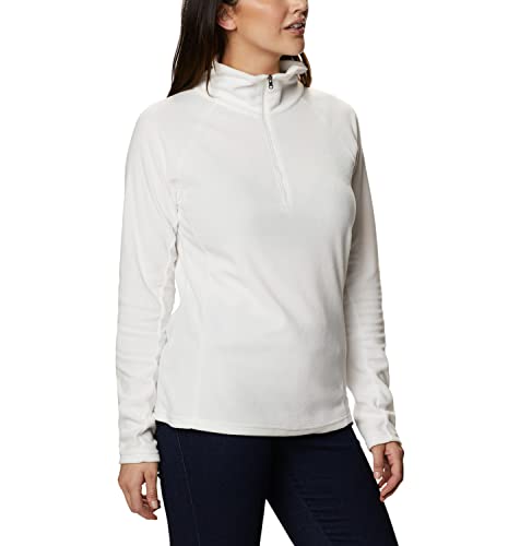 Columbia Glacial IV 1/2 Zip Forro Polar con Media Cremallera, Mujer, Sea Salt, S