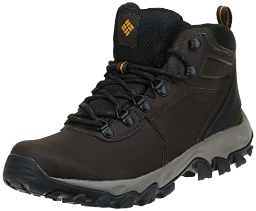 Columbia Newton Ridge Plus II, Botas Impermeables Hombre, Marrón (Cordovan, Squash), 42.5 EU