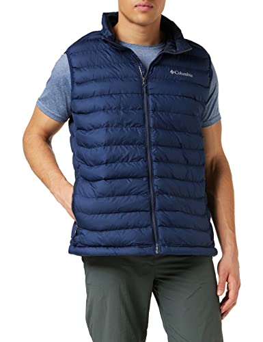 Columbia Powder Lite , Chaleco Hombre, Azul (Collegiate Navy), M