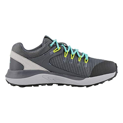 Columbia Trailstorm Waterproof - Zapatillas de Senderismo, Mujer, Gris (Graphite/Dolphin), 38 EU