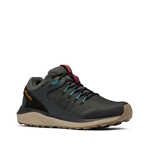 Columbia TRAILSTORM Waterproof, Zapatillas para Caminar Hombre, Dark Moss, Mango, 45 EU