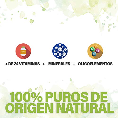 Complejo Multivitamínico + Minerales + Oligoelementos | Fórmula con 28 Vitaminas y Minerales Esenciales | Aporta Energía, Fuerza y Vitalidad | Aumenta tus Defensas | Multivitamínas Nº1 en Ventas | 90U