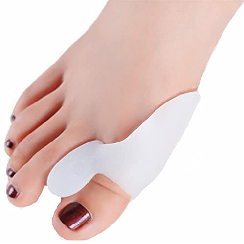 Corrector De Juanetes para Noche y Día, 6 Correctores de Gel Para el Dedo Gordo del Pie, almohadillas de juanetes, férula de bici, botie, protector, Protección de Juanetes y Hallux