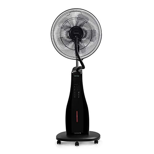 CREATE TROPWIND COOL - Ventilador de Pie Oscilante con Nebulizador de Agua, Mando a Distancia, Función Ionizador de Aire, 3,4 L, 90W, 3 Modos y Velocidades, Nebulizador Oscilante Ultrasilencioso