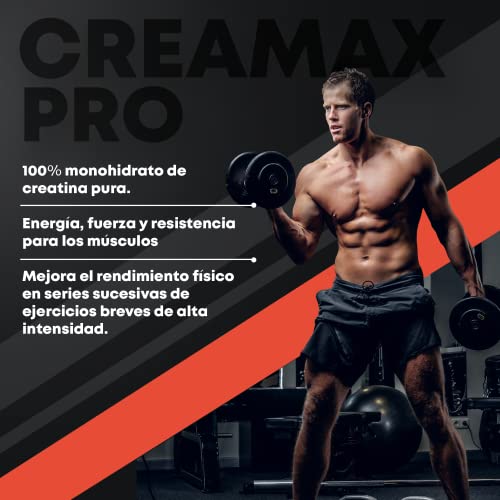 Creatina microfiltrada + Vitamina B6 | 100% Pura Creatina | Mejor resistencia física | Ayuda al crecimiento muscular | Absorción rápida y completa | Sabor Sandía | 30 dosis por bote