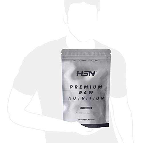 Creatina Monohidrato en Polvo de HSN | Sin Sabor 1 Kg = 286 Tomas por Envase | 100% Monohidrato de Creatina Pura Sin Añadidos | No-GMO, Vegano, Sin Gluten