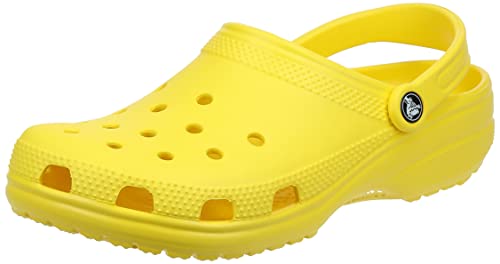 Crocs Classic Clog, Zuecos, para Unisex Adulto, Amarillo (Lemon), 41/42 EU