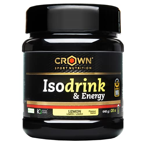 Crown Sport Nutrition Bebida Isotónica - Isotónico en polvo con carbohidratos, sales y aminoácidos. Certificación antidoping Informed Sport