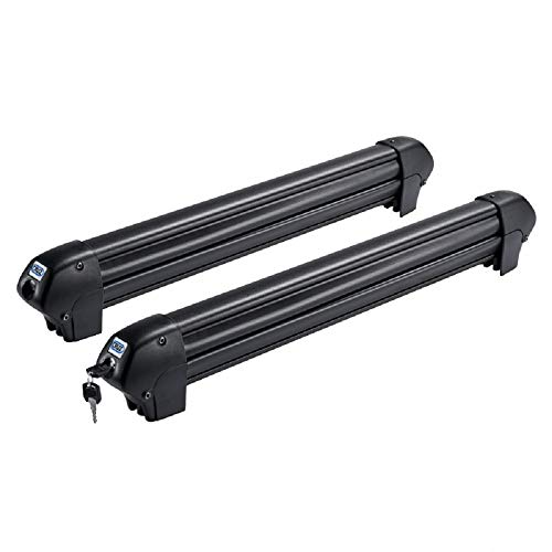 Cruzber 399940223 Portaesquís Ski-Rack 6, Negro