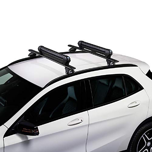 Cruzber 399940223 Portaesquís Ski-Rack 6, Negro